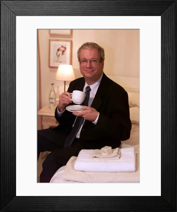 Framed Print : Chris Smith MP Cultural Secretary September 1999 Labour Conference centre