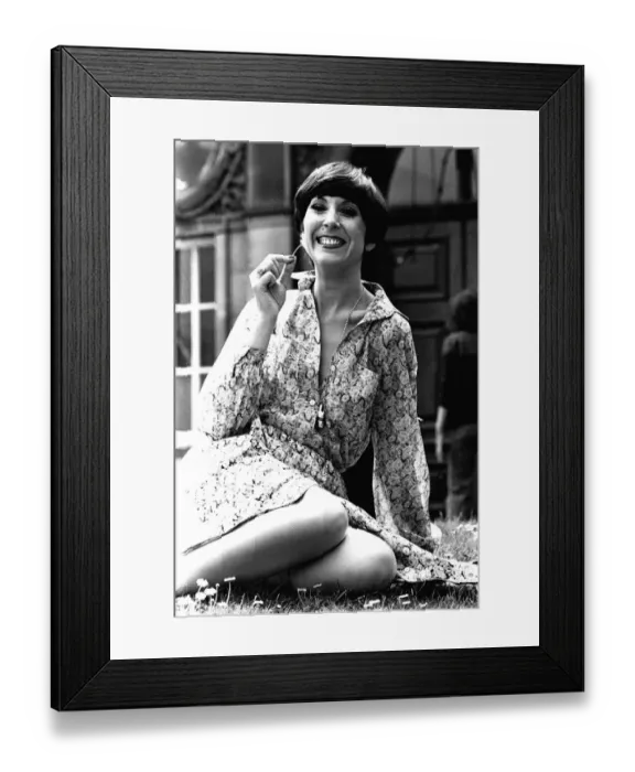 Framed Print : Anita Harris singer in Newcastle where she is to appear in the Variety Extravaganza Framed Print : Anita Harris singer in Newcastle where she is to appear in the Variety Extravaganza