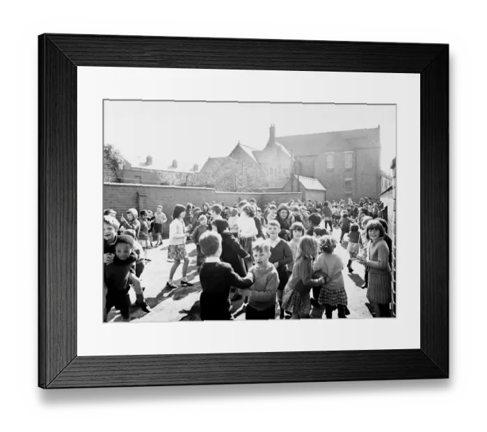 Framed Print : One of the smallest primary schools in Coventry, All Saints, in Vecquery Street