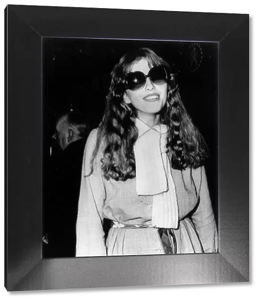 Bebe Buelle February 1978 American Model and former girlfriend of Rod Stewart