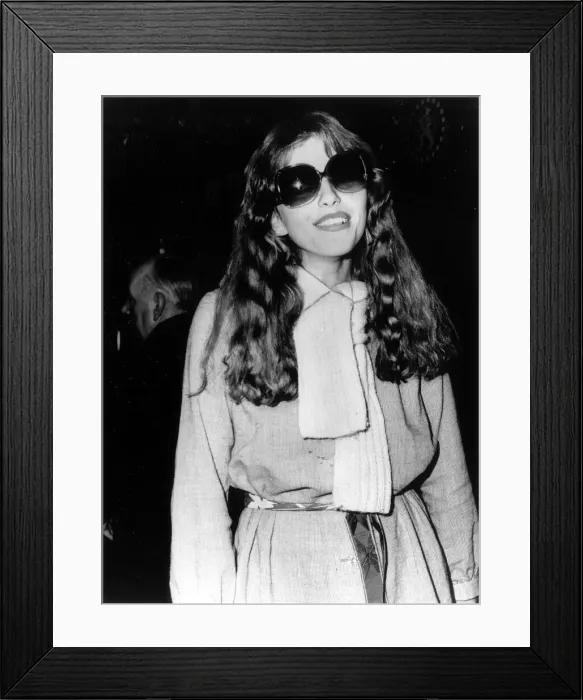 Framed Print : Bebe Buelle February 1978 American Model and former girlfriend of Rod Stewart Framed Print : Bebe Buelle February 1978 American Model and former girlfriend of Rod Stewart