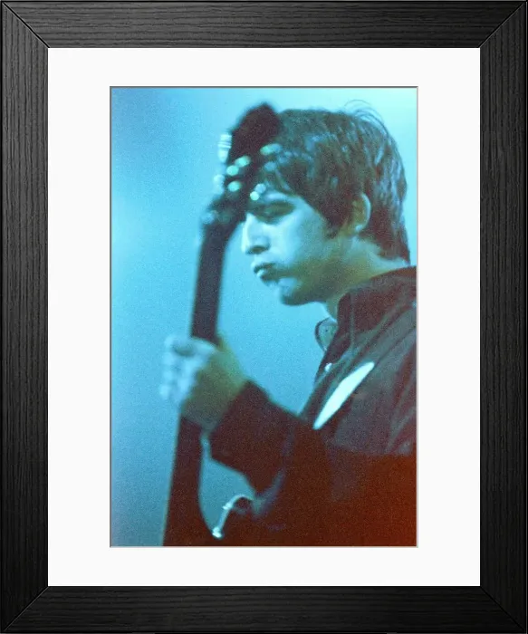 Framed Print : Brit pop band Oasis perform in concert at the Whitley Bay Ice Rink 19 / 01 / 96 Framed Print : Brit pop band Oasis perform in concert at the Whitley Bay Ice Rink 19 / 01 / 96
