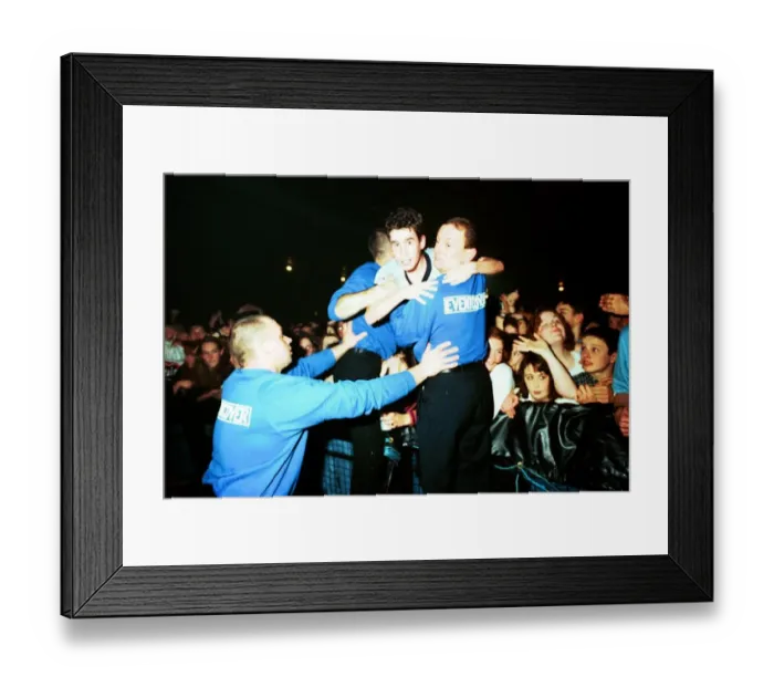 Framed Print : Brit pop band Oasis perform in concert at the Whitley Bay Ice Rink 19 / 01 / 96 Framed Print : Brit pop band Oasis perform in concert at the Whitley Bay Ice Rink 19 / 01 / 96