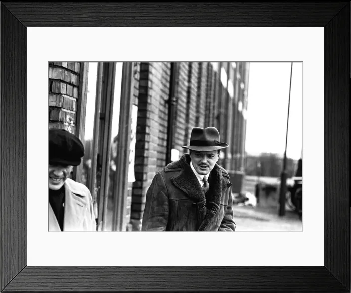 Framed Print : Filming of the television programme When the Boat comes in