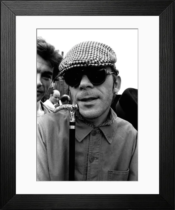 Framed Print : Ian Dury and the Blockheads, on Tyneside in June, 1979