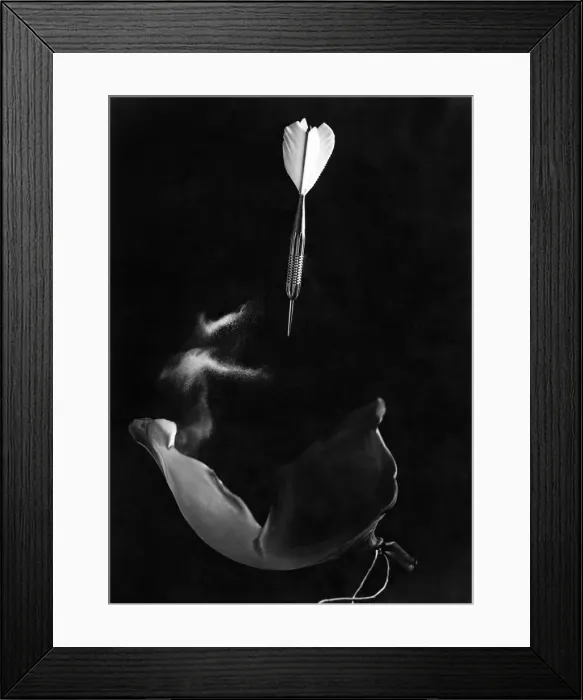 Framed Print : Death of a Balloon. Limp, Shattered, lifeless. November 1947 P004780 Framed Print : Death of a Balloon. Limp, Shattered, lifeless. November 1947 P004780