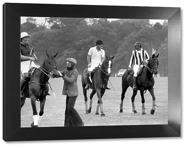 Prince Charles playing polo. June 1977 R77-3218-018