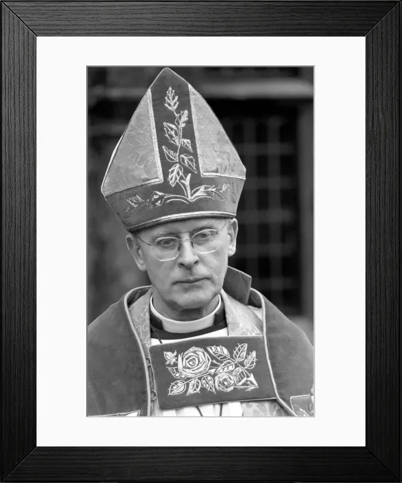 Framed Print : Dr. Donald Coggan to be enthroned as the 101st Archbishop of Canterbury Framed Print : Dr. Donald Coggan to be enthroned as the 101st Archbishop of Canterbury
