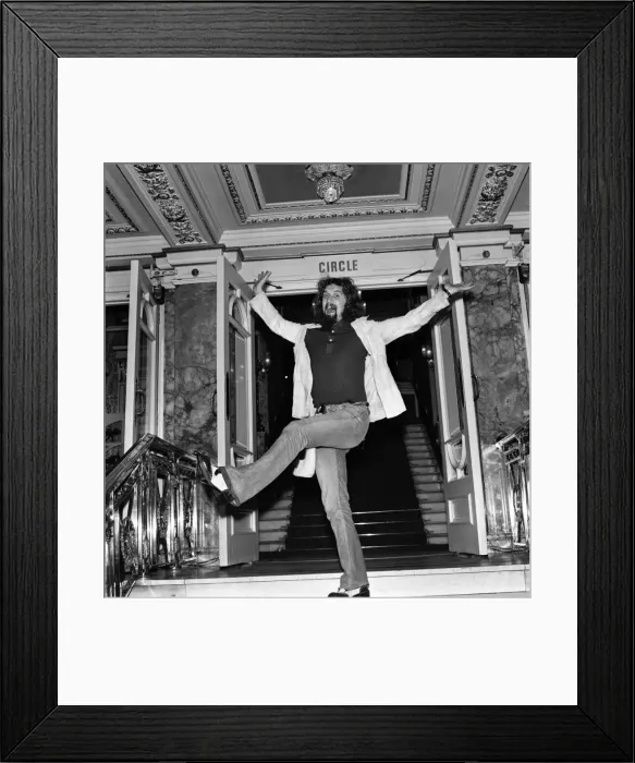 Framed Print : Billy Connolly, Scottish folk singer turned comedian, will be performing at the Palladium Framed Print : Billy Connolly, Scottish folk singer turned comedian, will be performing at the Palladium