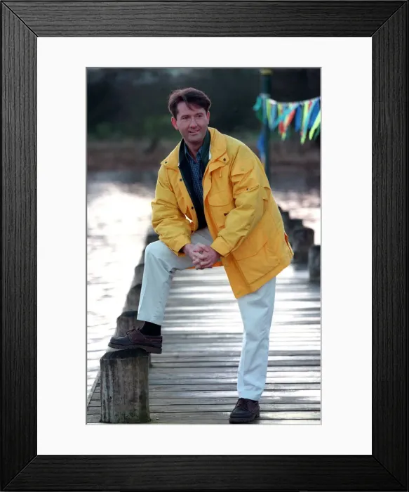 Framed Print : Singer Daniel O Donnell in Belfast, 1998 Framed Print : Singer Daniel O Donnell in Belfast, 1998