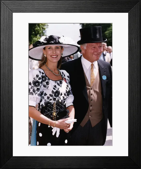 Framed Print : Robert Sangster and his wife Lucy Dbase condenastportfolio Framed Print : Robert Sangster and his wife Lucy Dbase condenastportfolio