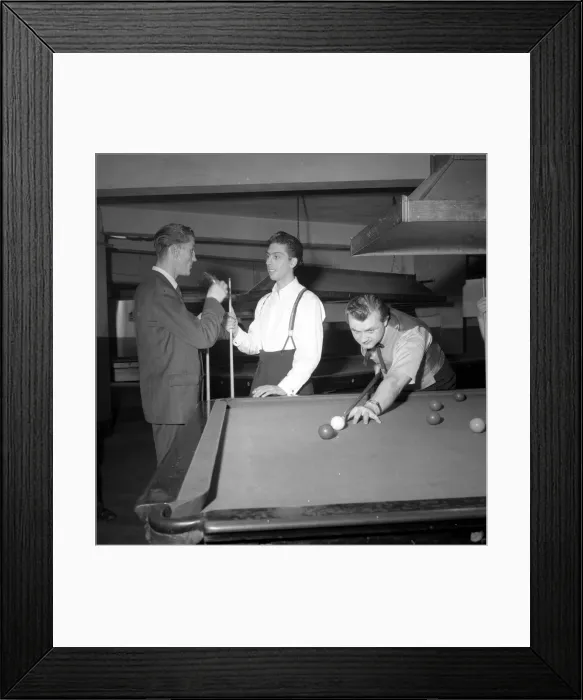 Framed Print : Youth Culture Teddy boy Tony Reuter leader of the Elephant Boys gang