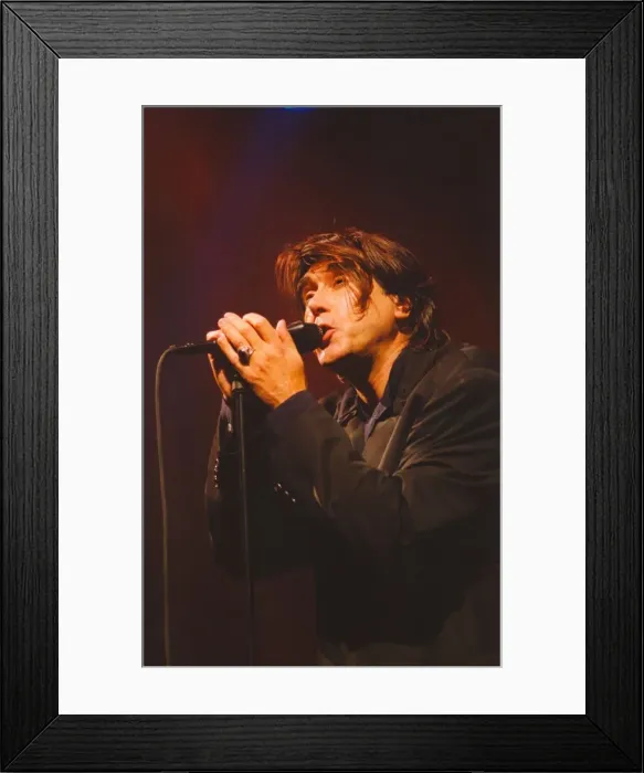 Framed Print : Bryan Ferry in concert at the Newcastle City Hall. 02 / 02 / 95 Framed Print : Bryan Ferry in concert at the Newcastle City Hall. 02 / 02 / 95