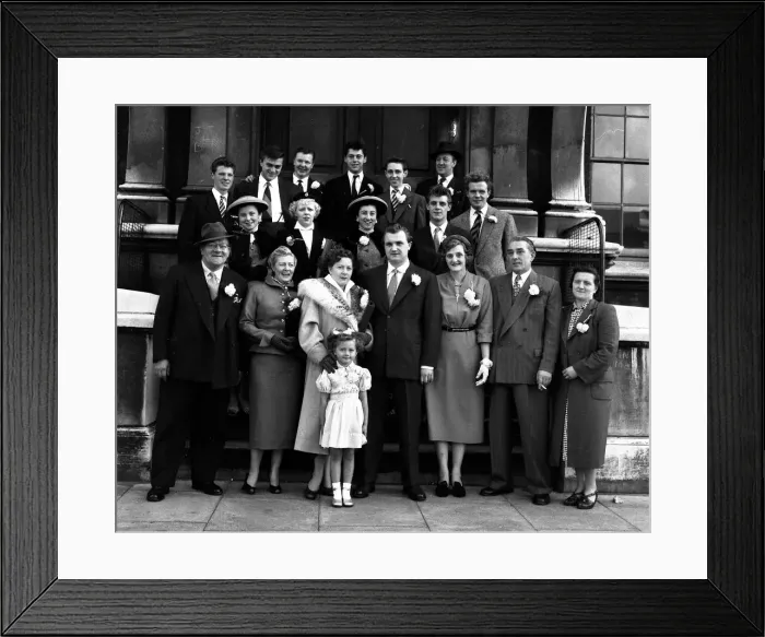 Framed Print : Youth Culture Teddy boy Tony Reuter leader of the Elephant Boys gang