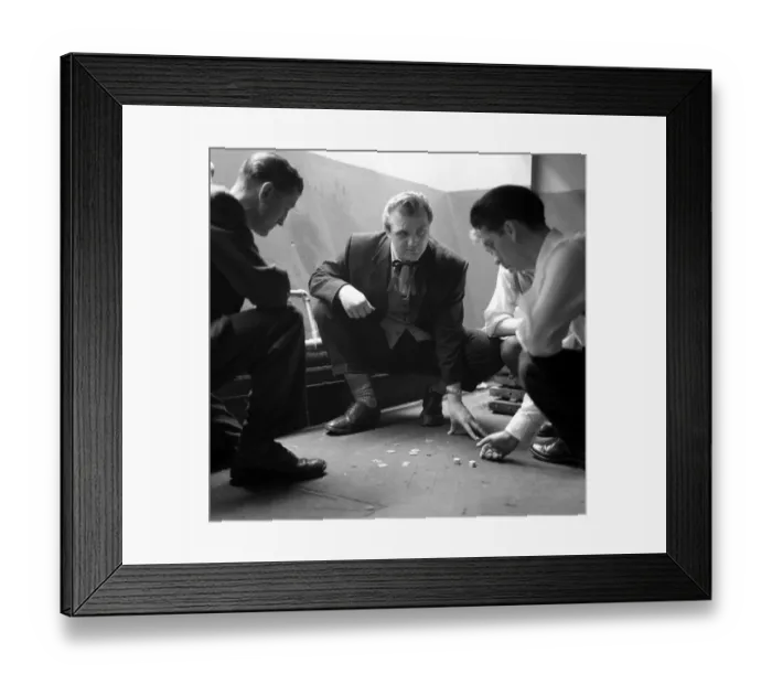 Framed Print : Youth Culture Teddy boy Tony Reuter leader of the Elephant Boys gang seen here