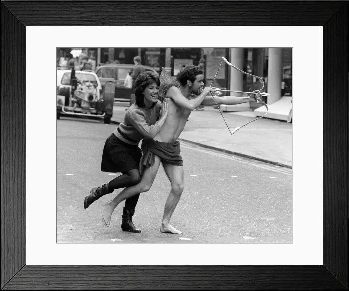 Framed Print : Valentines Day Cupid Philip Harris Kiki Dee Feb 1985 22 year old Philip was Framed Print : Valentines Day Cupid Philip Harris Kiki Dee Feb 1985 22 year old Philip was