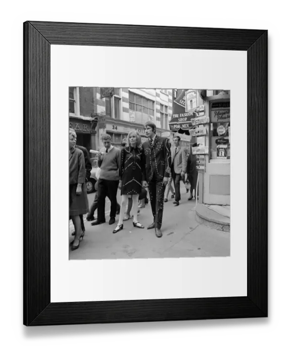 Framed Print : Fashion - Carnaby Street, October 1966 Mod fashion in Carnaby Street, London Framed Print : Fashion - Carnaby Street, October 1966 Mod fashion in Carnaby Street, London