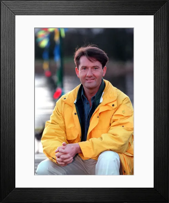 Framed Print : Singer Daniel O Donnell in Belfast, March 1998 Framed Print : Singer Daniel O Donnell in Belfast, March 1998