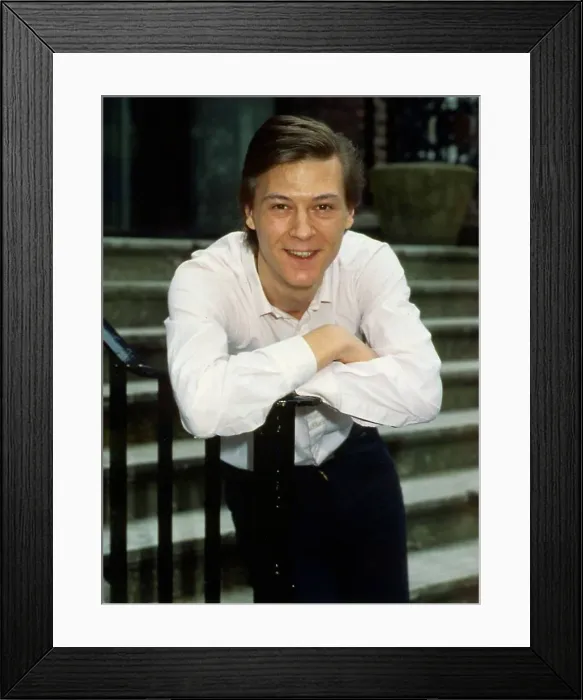 Framed Print : Matt Monro Jr son of singer Matt Monro April 1988 Framed Print : Matt Monro Jr son of singer Matt Monro April 1988