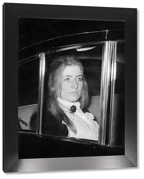 Bettina Lindsay daughter of Lord Balniel. November 1970 P006489
