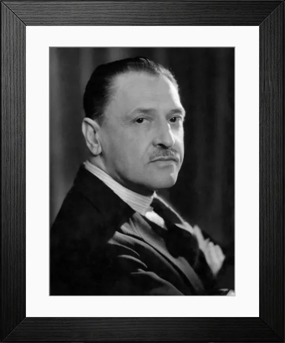 Framed Print : Mr. Somerset Maughan. P009768 Framed Print : Mr. Somerset Maughan. P009768