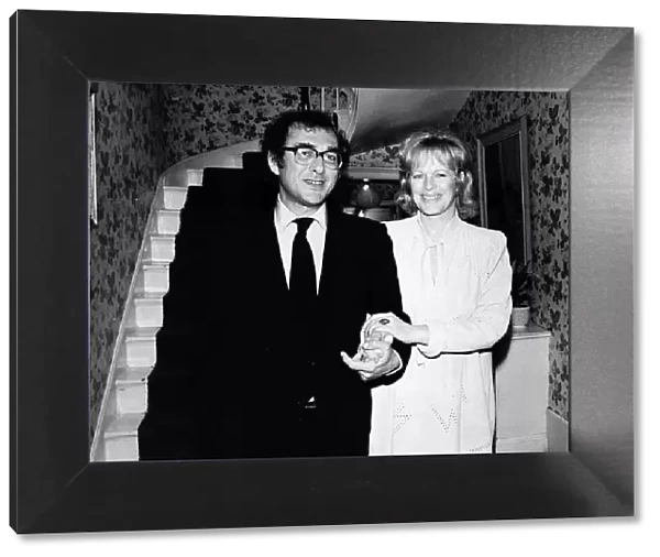 Nobel prize winning playwright Harold Pinter with his wife Lady Antonia Fraser