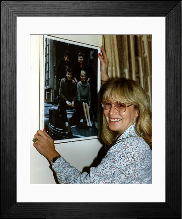 Framed Print : Cynthia Lennon, first wife of John Lennon