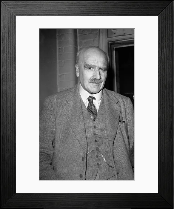 Framed Print : Scientist and author JBS Haldane. 6th November 1956