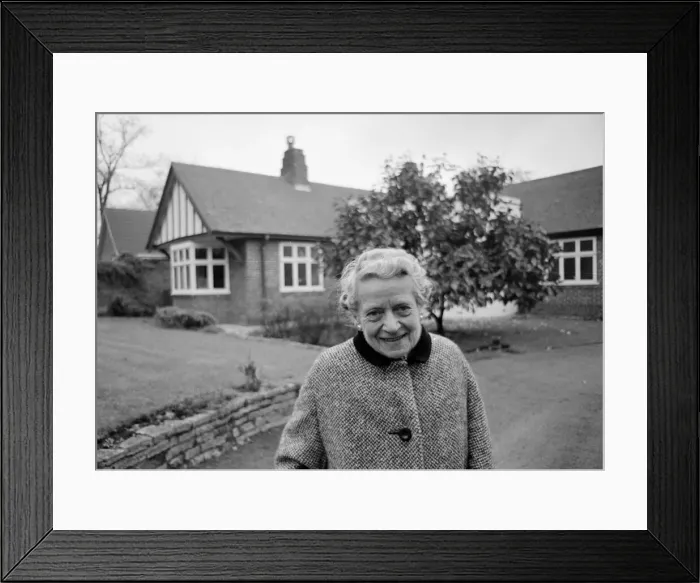Framed Print : Richmal Crompton, author of the Just William'books Framed Print : Richmal Crompton, author of the Just William'books