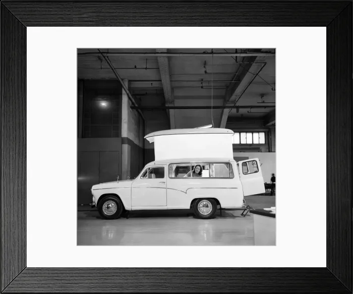 Framed Print : Camping: Van: Olympias Camping and Caravan Exhibition