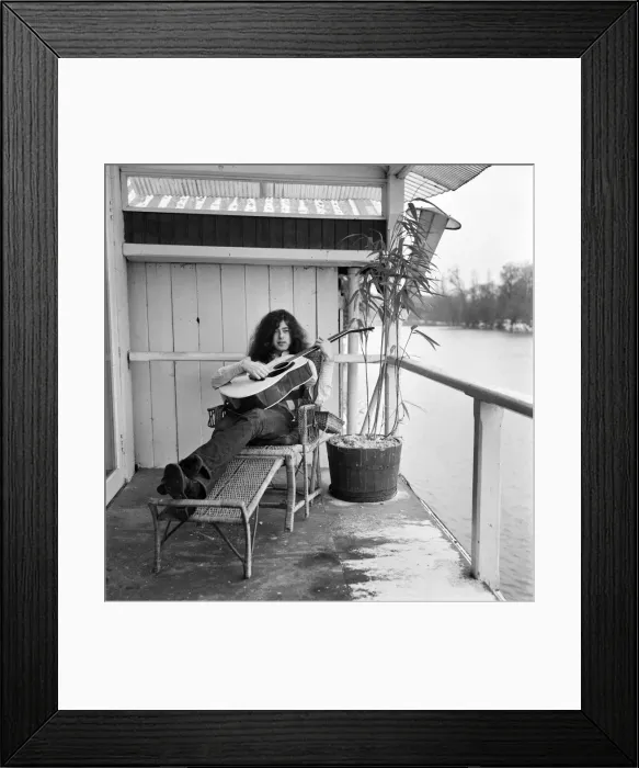 Framed Print : Jimmy Page Led Zeppelin. January 1970 70-00002-001 Framed Print : Jimmy Page Led Zeppelin. January 1970 70-00002-001