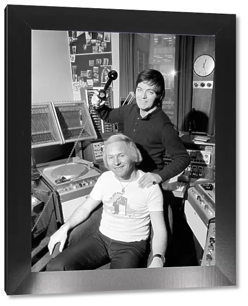 D. J. Tony Blackburn and D. J. David Hamilton. January 1975 75-00324-002