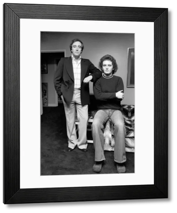 Framed Print : Actor Peter Sellers and Son Michael. Comedian Peter Sellers Framed Print : Actor Peter Sellers and Son Michael. Comedian Peter Sellers