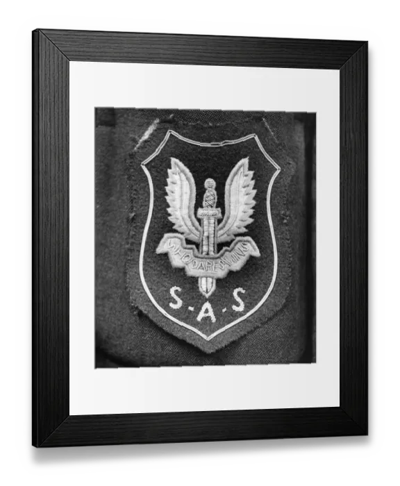 Framed Print : S. A. S. September 1976 P005272 Framed Print : S. A. S. September 1976 P005272