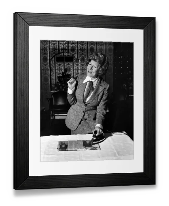 Framed Print : Singer: Faith Brown. February 1975 75-00738-012
