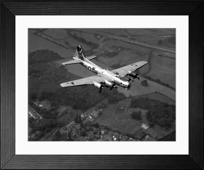 Framed Print : World War II B. 17 Flying Fortress'Sally B Framed Print : World War II B. 17 Flying Fortress'Sally B