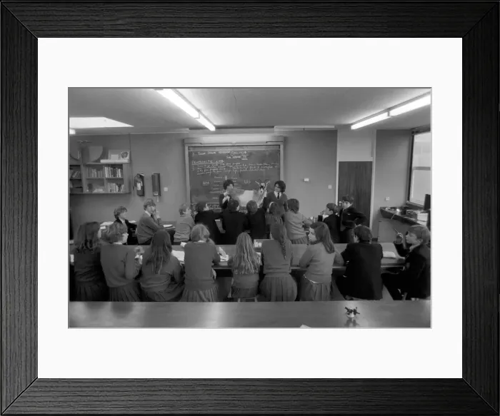 Framed Print : Betty the goat goes to school: Betty Framed Print : Betty the goat goes to school: Betty