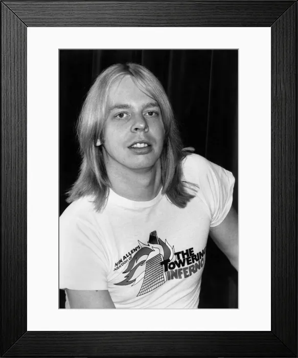 Framed Print : Composer Rick Wakeman. P007274 Framed Print : Composer Rick Wakeman. P007274