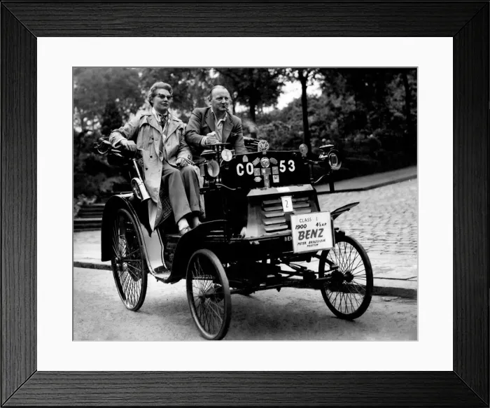 Framed Print : Benz 1900. Peter Bredshaw. July 1956 P005862 Framed Print : Benz 1900. Peter Bredshaw. July 1956 P005862