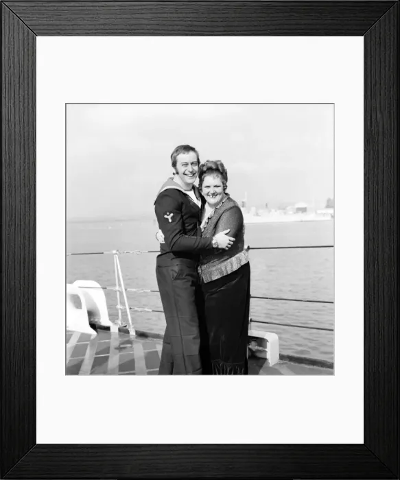 Framed Print : Big D At Sea': Big D Meets The Stokers Framed Print : Big D At Sea': Big D Meets The Stokers