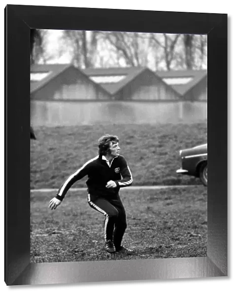 England Rugby team in training at Twickenham. March 1975 75-01426-023 Neil Bennett