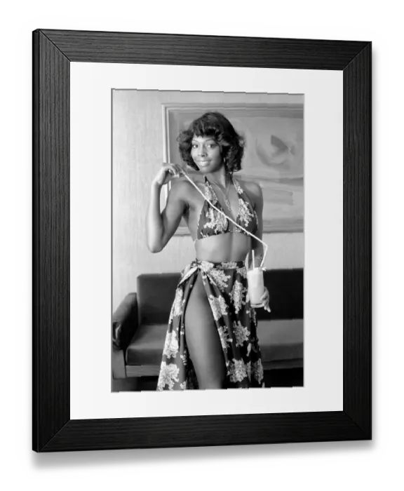 Framed Print : Bunny girl. Angie Chester (22). January 1975 75-00472-002 Framed Print : Bunny girl. Angie Chester (22). January 1975 75-00472-002