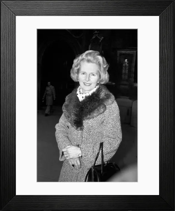 Framed Print : Mrs. Margaret Thatcher. February 1975 75-00656