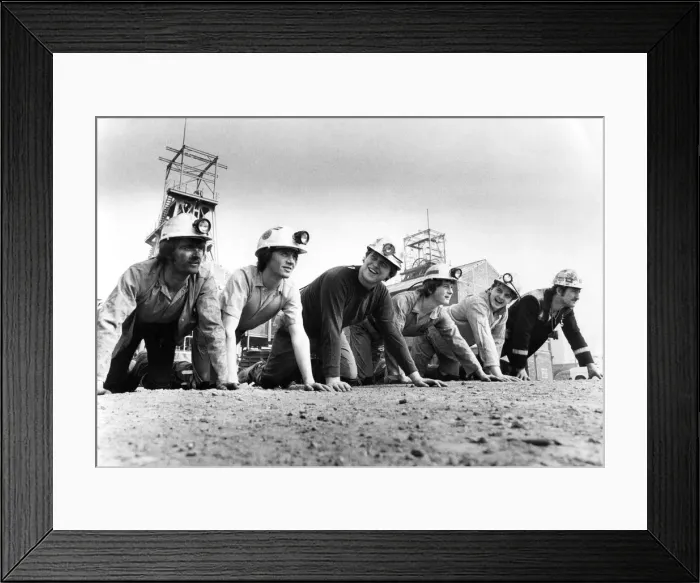 Framed Print : These young miners will win a name for themselves, as crawlers at Europe Framed Print : These young miners will win a name for themselves, as crawlers at Europe