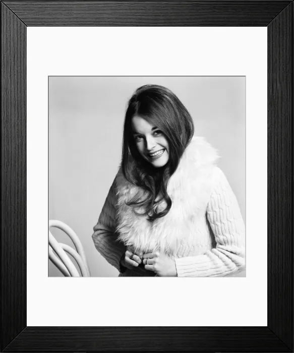 Framed Print : Pop Singer Diane Solomons. February 1975 75-00676-001 Framed Print : Pop Singer Diane Solomons. February 1975 75-00676-001
