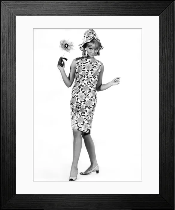 Framed Print : Reveille Fashions 1966: Marilyn Rickard. July 1966 P006612 Framed Print : Reveille Fashions 1966: Marilyn Rickard. July 1966 P006612
