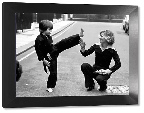 Linda Lee. Mrs. Kung Fu in London. Mrs. Kung Fu, Linda Lee widow of the late Bruce Lee