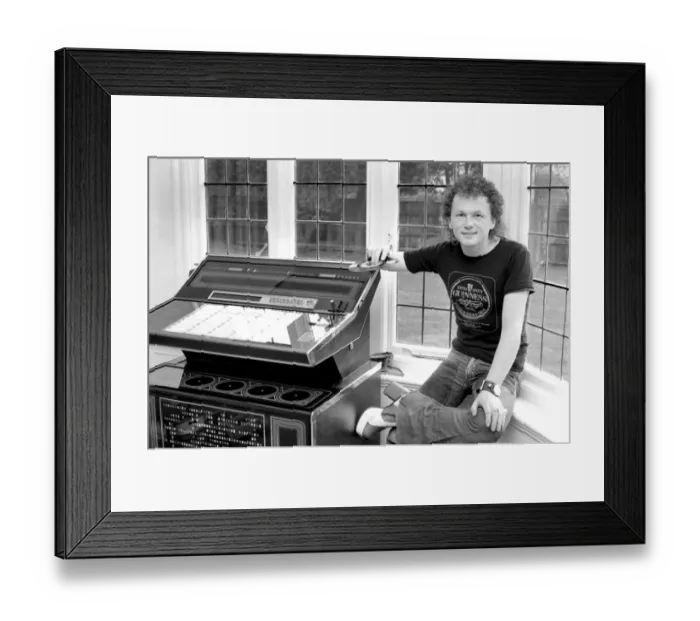 Framed Print : Singer / Songwriter / Musician: Mike Batt. February 1975 75-01143 Framed Print : Singer / Songwriter / Musician: Mike Batt. February 1975 75-01143