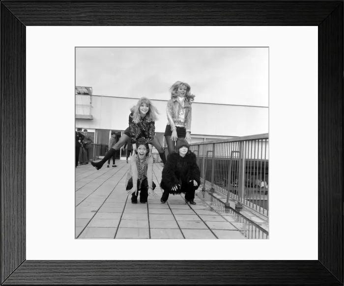 Framed Print : The Untouchables Having a quick game of leap-frog before they have to leave Framed Print : The Untouchables Having a quick game of leap-frog before they have to leave