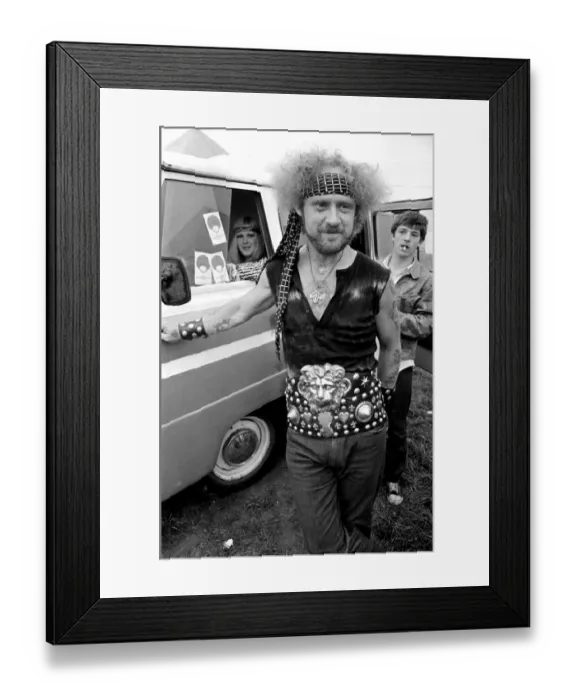 Framed Print : Music Fan at the Bath Festival of Blues & Progressive Music Framed Print : Music Fan at the Bath Festival of Blues & Progressive Music